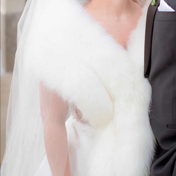 Jackets & Blazers - Fur Shawl (real fur)